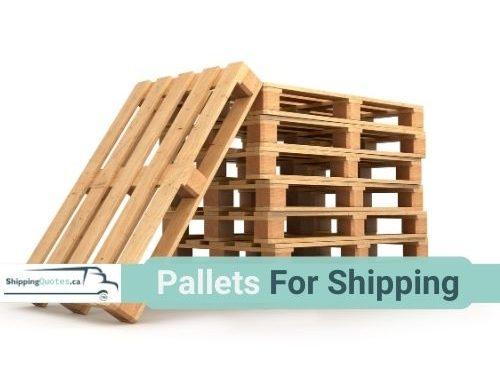 pallets for shipping, shippingquotes canada