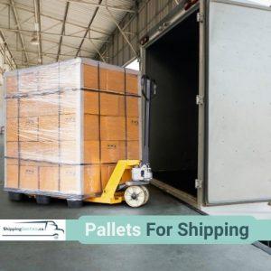 Pallets for shipping freight