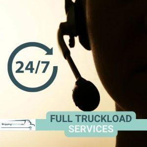 Full truckload services in Canada