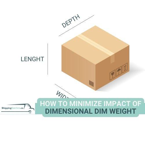 dimensional weight Canada