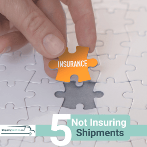 Not Insuring Shipments